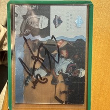 Autographed Brian Berard Upper Deck Islanders Card