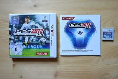3DS - PES 2012 Pro Evolution Soccer 3D - (OVP, mit Anleitung)