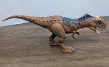 Jurassic World Dominion Roar Strikers Rajasaurus Dinosaur Figure Toy Genuine