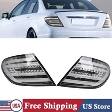 For Mercedes Benz W204 C180 C200 C300 C250 08-2014 LED Rear Lamp Tail Light L+R