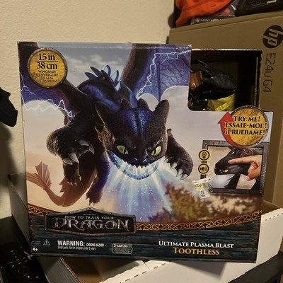 How to Train Your Dragon ULTIMATE PLASMA BLAST TOOTHLESS Lights and Sound Figure