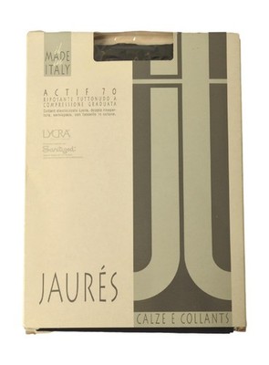 JAURES 70 Denier transparente Stützstrumpfhose mit abgestufter Kompression, Arti