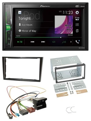 Pioneer 2DIN MP3 DAB USB Bluetooth Autoradio für Opel Astra H Corsa D Zafira B K - Bild 1 von 4