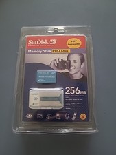 SanDisk SD 256MB Memory Stick PRO Duo Card New Sealed