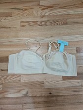 Goddess Soft Cup Bra Women 56 D Beige New NWT GD0304BG