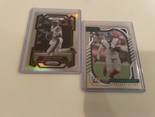 Prizm Jameis Winston Silver + Absolute Kayvon Thibodeaux RC Green NY Giants