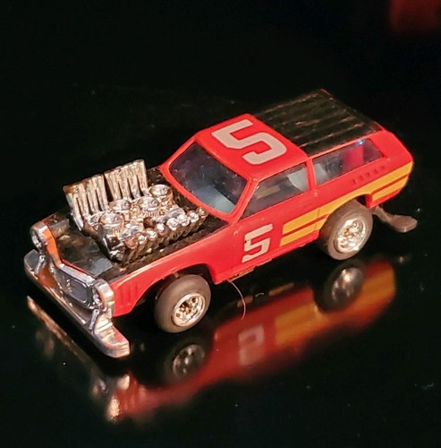 Vintage Lionel Power Passers Vega Wagon 3-6531 Red # 5 HO Slot CAR