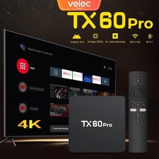 Android 16.0 Smart TV Box 16GB+256GB WIFI Media Stream Player 14K Quad Core HD