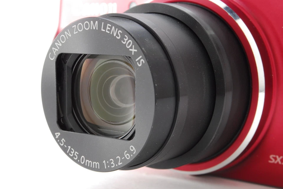 "Near MINT-" Canon PowerShot SX 700 HS Red 16.1MP Compact Digital Camera - Image 2 of 4