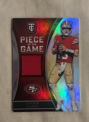 2024 Panini Totally Certified - Piece of the Game Brock Purdy #POTG-BPY (MEM)