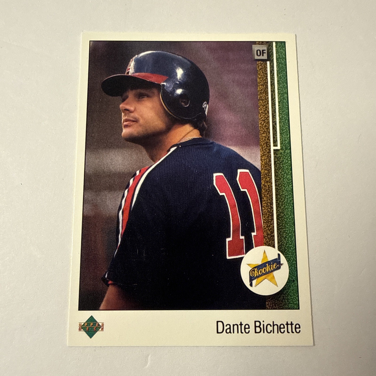 1989 Upper Deck Rookie Dante Bichette California Angels #24 RC