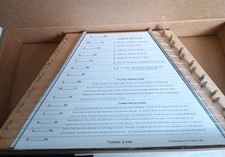 TK Obrien 1996 Standard Lap Harp Extra Sheet Music, Pick, Tuning Wrench Wire