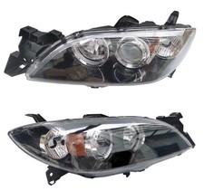 Headlights For 2004 2005 2006 2007 2008 2009 Mazda 3 Sedan Left And Right