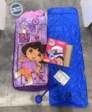 Dora the Explorer Inflatable Ready Bed In Box 2007 PRE-OWNED with PUMP Great