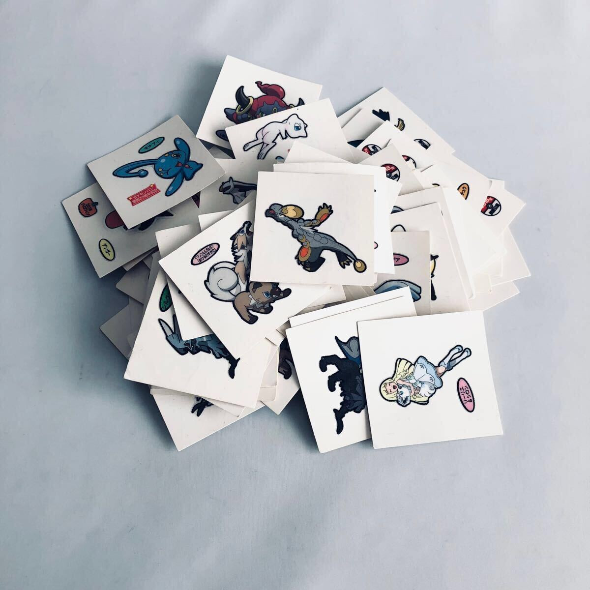 Used Pokemon Panseal 80 pieces Large set 2018 2019 20th anniversary Movie