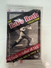 The Babe Ruth Collection Babe Ruth 1992 Limited Edition Baseball Pack 10 Cards