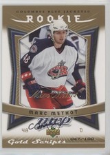 2007-08 Upper Deck MVP Rookie Gold Scripts 47/100 Marc Methot #307 1h6a