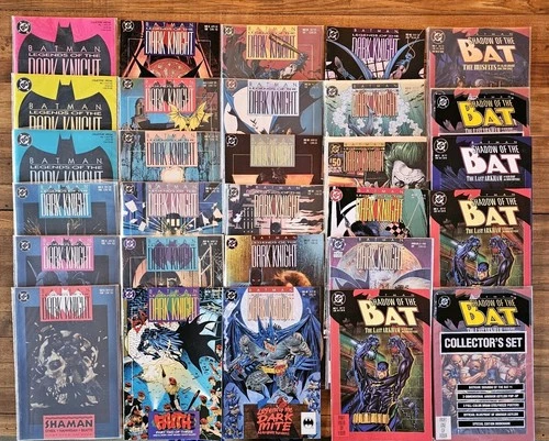 Vintage DC COMICS "BATMAN DARK KNIGHT" • 29 Pieces • #1-51 • VF/NM UNCIRC.