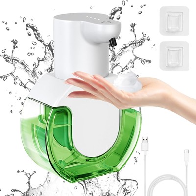 Automatic Foaming Soap Dispenser, 4-Level Adjustable Foam Volume, 14.2oz/420M...