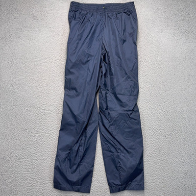 JC Penny USA Olympics Tear Away Windbreaker Pants Men Medium Blue Athletic Lined