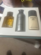 Vtg TIFFANY FOR MEN SPray COLOGNE 50ml Talc  after shave Gift Set RARE NIB