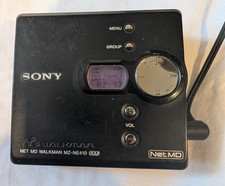 Sony Net MD Mini Disc Walkman MZ-NE410 TESTED WATCH VIDEO