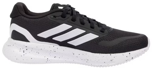 adidas Runfalcon 5 “Black White Speckled” Shoes Size Womens 8 / Mens 7 Adidas Kids Boy Girl Size 12/13K Runfalcon 5 No Tie Running  main image 4