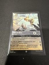 Disney Lorcana TCG Tinker Bell Giant Fairy SR Non-Foil 193/204 First Chapter NM