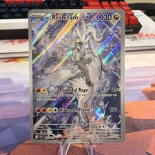 Carta Pokémon TCG N's Reshiram Holo 167/159 Sv09: Viaggio Insieme Illustrazione