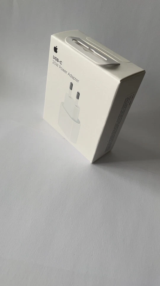 Chargeur Apple USB-C 20W Original - Bloc Secteur iPhone 15 14 13 iPad - Photo 1/1