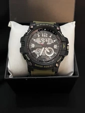 Activa X Invicta Digital Men’s Watch 54mm Black with Quartz Time Movement