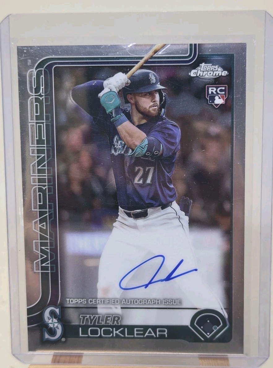 Tyler Locklear Auto 2025 Topps Chrome - Rookie Autographs #RA-TL (AU, RC)