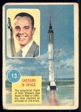 1963 Topps Astronauts (R709-6) #13 Alan Shepard