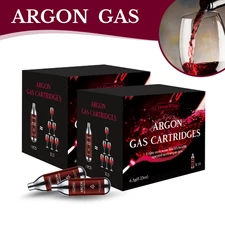 6.5G Argon Gas Capsules 20PCS GreatWhip for Coravin Wine Preservation System