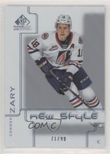 2019 SP Game Used CHL Edition 2000-01 New Style Tribute 71/99 Connor Zary 05za