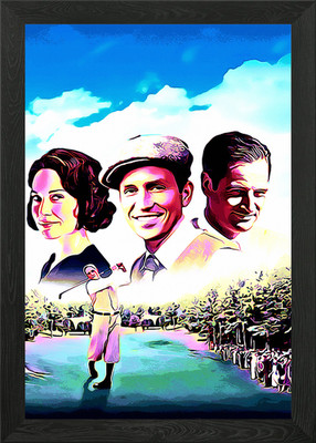 Bobby Jones Stroke Of Geni Gerahmtes Wandbild Poster Leinwanddruck Bild