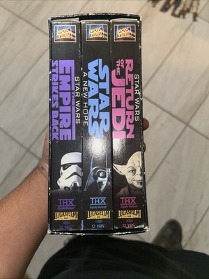 Star Wars Trilogy VHS THX Digitally Mastered Edition Fox Video Box Set