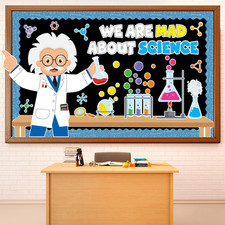 Science Bulletin Board Set Scientific Classroom Bulletin Board Decorations Mad a