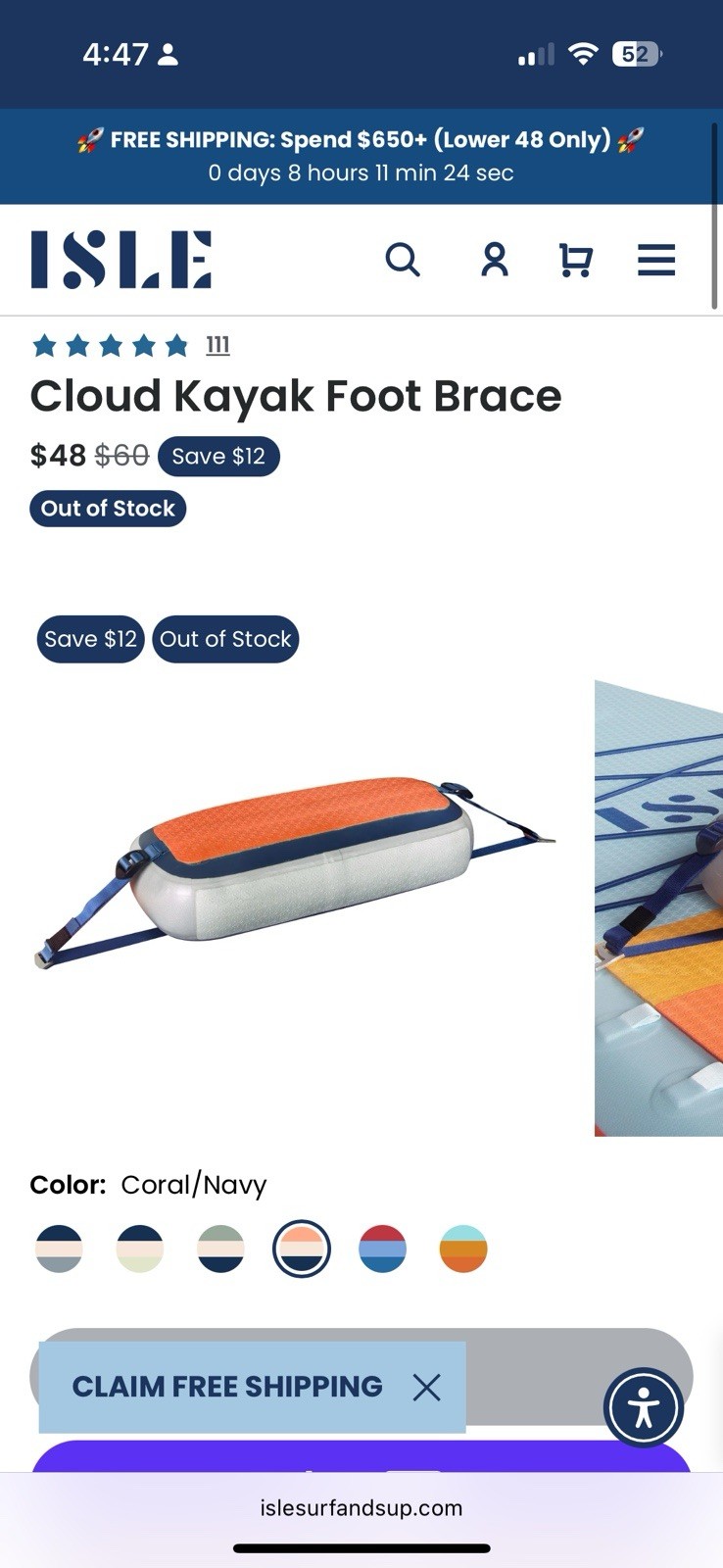 Paddleboard Kayak Seat