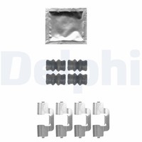 Delphi ZubehöRsatz Scheibenbremsbelag LX0536 FüR Peugeot DS4 C4 DS5 3008 1 5008