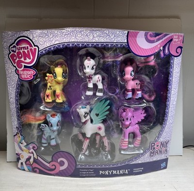 Hasbro My Little Pony Friendship is Magic PONY MANIA Collection Figures 6 Packs