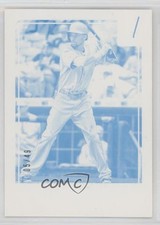 2016 Panini Donruss Test Proof Cyan /49 Billy Hamilton #109 10j2