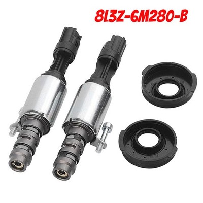 2PCS Solenoid 8L3Z-6M280-B VCT For Ford 04-10 F-150 Expedition 4.6L 5.4L