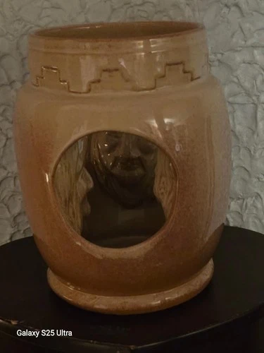 Frankoma O Knight Council Fire Chiefs Manuelito, Geronimo; and Little Raven 2004