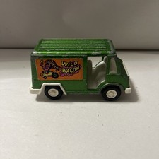 Vintage TootsieToy Panel Truck Wild Wagon - 1970 Made in USA GREEN
