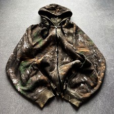 Streetwear Japanese Avant Garde Y2K Style Military Real Tree Cargo Hoodie 90s