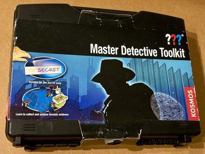 Thames & Kosmos Master Detective Forensic Evidence Tool Kit. Guter Zustand.