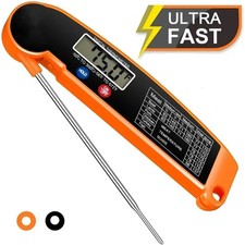 Digital Food Thermometer BBQ Meat Cooking Probe Kitchen Milk Water Tool
