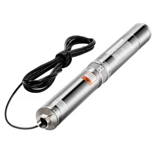 1.5HP Deep Well Submersible Pump Stainless Steel Water Pump 31.7GPM 276ft