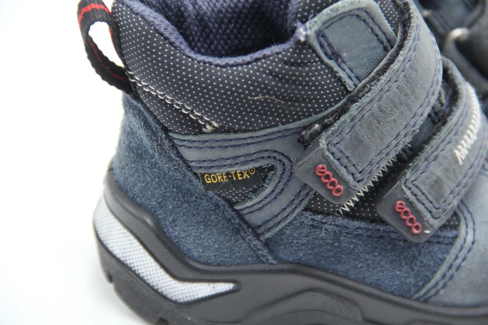 Ecco Light Botas Niño Bebé Niños Talla 22 Azul GTX Gamuza Impermeable Invierno Foto 2 de 4